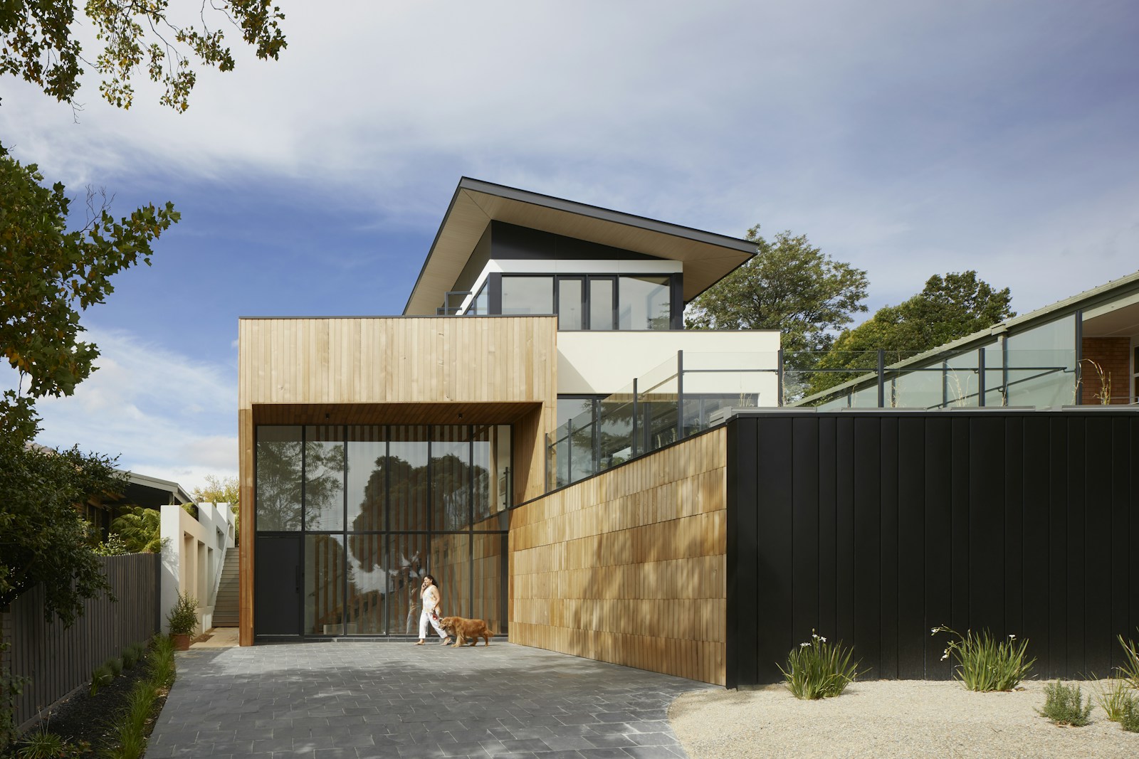 Elegant exterior façade